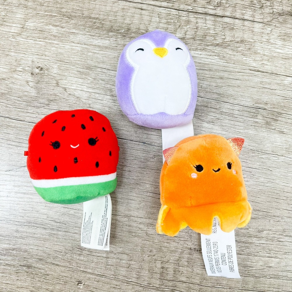 Squishmallows Micromallows Plush Lot Wanda Piper Veronica 2.5in 3pk